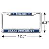 Drake Unversity Bulldogs Logo Full Size Standard License Plate Metal Frame view 4