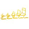 Set of 5 Adjustable Speed Training Hurdles by Trademark Innovations (Yellow) view 1