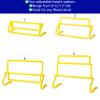 Set of 5 Adjustable Speed Training Hurdles by Trademark Innovations (Yellow) view 2