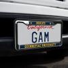 Quinnipiac University Bobcats Full Size Standard License Plate Metal Frame view 2