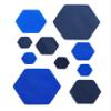 HEX Duo - Two Colour Kits - Hexagonal Down Jacket Self-Adhesive Repair Patches (Dark Blue and Royal Blue) view 1