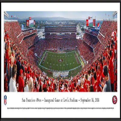 Blakeway Worldwide Panoramas, Inc. San Francisco 49ers - Inaugural Game at Levi'S Stadium - Panoramic Print