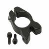 ALTALINE Bicycle Alloy Seat Post Clamp With Rear Rack Mount In Black, Multiple Sizes (31.8mm) view 1