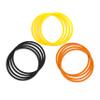Speed & Agility Training Rings - Set of 12-16" Outer Diameter - with Carrycase - by Trademark Innovations (Yellow/Orange/Black) view 3