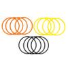 Speed & Agility Training Rings - Set of 12-16" Outer Diameter - with Carrycase - by Trademark Innovations (Yellow/Orange/Black) view 4