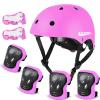 Adjustable Helmet for Ages 5-16 Kids Toddler Boys Girls Youth,Protective Gear with Elbow Knee Wrist Pads for Multi-Sports Skateboarding Bike Riding Scooter Inline skatings Longboard Roller Skate view 1