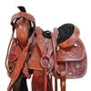 Arabian Horse Western Saddle Brown Tooled Leather Pleasure TACK Set 15 16 17 18 (17 in) view 1