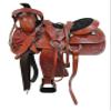 Arabian Horse Western Saddle Brown Tooled Leather Pleasure TACK Set 15 16 17 18 (17 in) view 2