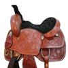 Arabian Horse Western Saddle Brown Tooled Leather Pleasure TACK Set 15 16 17 18 (17 in) view 3