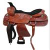 Arabian Horse Western Saddle Brown Tooled Leather Pleasure TACK Set 15 16 17 18 (17 in) view 4