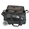 KR Strikeforce Royal Flush Double Roller Bowling Bag with Deluxe Features and Smooth Ride (Black) view 2