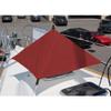 SOGEMAN Burgundy Red Hatch Umbrella for Sailboat | Protect open hatch from rain and sun view 2