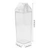 DOITOOL 2pcs Drink Bottle 500ml Milk Bottle Empty Storage Bottle Juice Container view 3