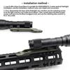 Jmtac Mlok Inline Scout Mount Low Profile Weapon Light Mount Aluminum, for M300 & M600 & HL-X Series Mlok Flashlight Mount (ArmyGreen) view 2