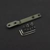 Jmtac Mlok Inline Scout Mount Low Profile Weapon Light Mount Aluminum, for M300 & M600 & HL-X Series Mlok Flashlight Mount (ArmyGreen) view 4