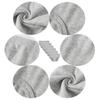Family Feeling Girls' Cotton Solid Underwear, Assorted Panties (Pack of 6) Grey Size 11 10 view 2