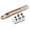 Jmtac Scout Light Mount Mlok Low Profile Inline Scout Mount Aluminum, for M300 & M600 & HL-X Series Weapon Light Mount (Tan) view 1