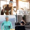 DRESHOW Yoga Sports Headbands for Women Girls Elastic Non-Slip Headband Running Workout Hair Bands Accessories view 3