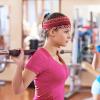 DRESHOW Yoga Sports Headbands for Women Girls Elastic Non-Slip Headband Running Workout Hair Bands Accessories view 4