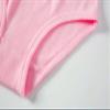 Family Feeling Girls' Cotton Solid Underwear, Assorted Panties (Pack of 6) Pink Size 7 8 view 3