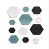 HEX Triple - Three Colour Kits - Hexagonal Down Jacket Self-Adhesive Repair Patches (Black, White and Light Gray) view 1