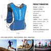 IX INOXTO Running Hydration Vest for Men Women Water Backpack for Running 3L Running Hydration Pack for Trail Running Marathon Race Hiking (Blue Blue) view 2