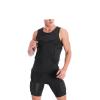 Jellybro Padded Sleeveless Shirt Chest Rib Protector Protective Shirt for Football Rugby Paintball view 3