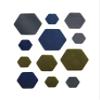 HEX Triple - Three Colour Kits - Hexagonal Down Jacket Self-Adhesive Repair Patches (Olive Green, Dark Gray and Dark Blue) view 1