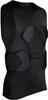 Jellybro Padded Sleeveless Shirt Chest Rib Protector Protective Shirt for Football Rugby Paintball view 1
