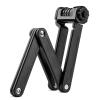 ROCKBROS Folding Bike Lock with Mount - Heavy Duty Anti Theft 4-Digit Foldable Lock view 1