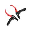 Bike Brake Handle 1 Pair Universal Aluminum MTB & Mountain Bicycle Brake Levers Diameter 22.3mm Front & Rear Brake Levers Drop Handlebar Set (Red) view 1