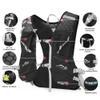 IX INOXTO Running Hydration Vest for Men & Women - 3L Water Backpack for Trail Running, Marathon, Race & Hiking (Black-White) view 4