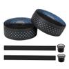 2 Pieces Bike Handle Bar Tapes Wraps Belts Watertight Shock Absorption MTB Riding Damping Accessories (Blue) view 1