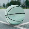 MINDCOLLISION Adult Size 7 Standard Professional Basketball, Moisture-Absorbing and Wear-Resistant, Suitable for Indoor and Outdoor Training and Competition,Light Green view 3