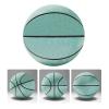 MINDCOLLISION Adult Size 7 Standard Professional Basketball, Moisture-Absorbing and Wear-Resistant, Suitable for Indoor and Outdoor Training and Competition,Light Green view 4