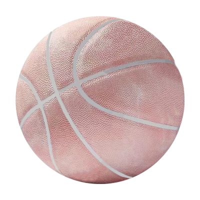 MINDCOLLISION Adult Size 7 Standard Professional Basketball, Moisture-Absorbing and Wear-Resistant, Suitable for Indoor and Outdoor Training and Competition,Pink