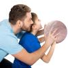 MINDCOLLISION Adult Size 7 Standard Professional Basketball, Moisture-Absorbing and Wear-Resistant, Suitable for Indoor and Outdoor Training and Competition,Pink view 3