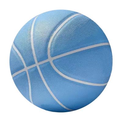 MINDCOLLISION Adult Size 7 Standard Professional Basketball, Moisture-Absorbing and Wear-Resistant, Suitable for Indoor and Outdoor Training and Competition,Blue