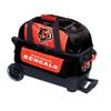 Strikeforce Bowling NFL Cincinnati Bengals Two Ball Bowling Roller Bag with Ball, Shoe and Accessory Pockets (Cincinnati Bengals) view 2