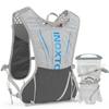 IX INOXTO Running Hydration Vest for Men Women Water Backpack for Running 3L Running Hydration Pack for Trail Running Marathon Race Hiking (Grey Blue) view 1