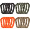 16 Pack Tactical Carabiners Keychain D Rings Spring Snap Gear Clip Utility Hooks Backpack Hanging Buckle Travelling for Camping view 1