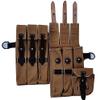 German Reproduction WW2 MP38/MP40 Ammunition Magazine Pouch Set Khaki view 1