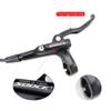 Cyclon MTB Hydraulic Disc Brakes Set, Black/Red Aluminum Alloy Hydraulic Brakes for Mountain Bike Left Front 1000mm Right Rear 1700mm Hydraulic Bicycle Brakes with is/PM Adapter Fit 160mm Rotor view 3