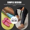 Milisten Non Slip Mens Slippers Summer Household Indoor Footwear with Massaging Soft Sole Unisex Sandals for Shower and Home Use Light Grey Size 8-9 view 4