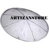 ARTIZANSTORE Medieval Reinforced Steel Shield Armor Steel Wooden Shield Silver Knight Armor Knight Armor Halloween Shield view 2