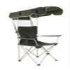 Camping Chair Folding Chairs Lawn Chairs Folding Camping Chair with Shade Canopy, Portable Zero Gravity Recliner for Outdoor Lawn Camping Chair Folding Chair Camp Chair Moon Chair (Color : Green) view 1