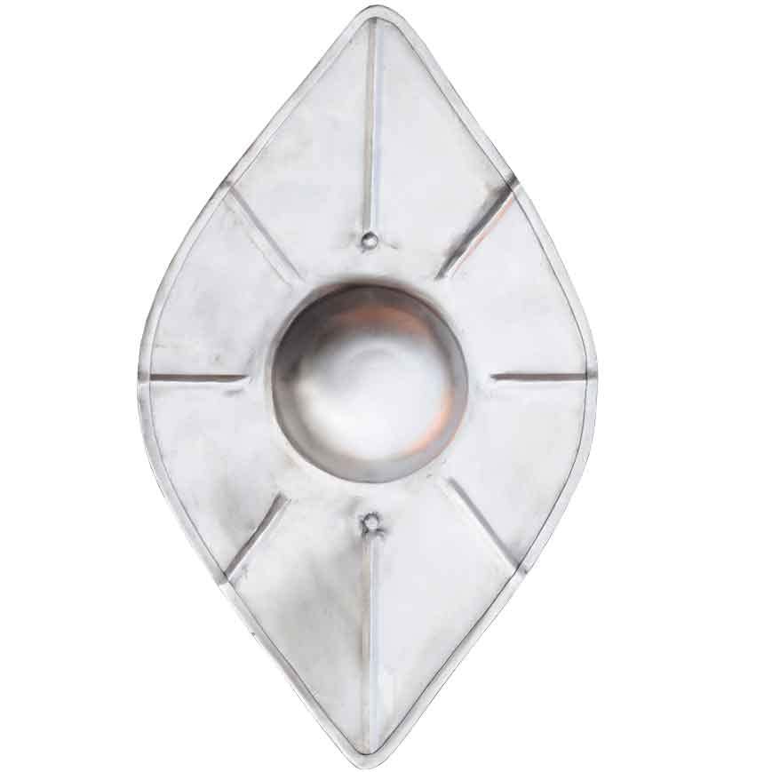 ARTIZANSTORE Medieval Talhoffer Sparring Buckler Shield Armor Steel Wooden Shield Mini Combat Buckler Shield Silver Knight Armor Knight Armor