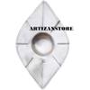 ARTIZANSTORE Medieval Talhoffer Sparring Buckler Shield Armor Steel Wooden Shield Mini Combat Buckler Shield Silver Knight Armor Knight Armor view 2
