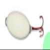 Big Nasty Tackle Super Glow Trout-N-Pout Spoon (1 Pack) (1 3/8 oz, Original Green) view 1