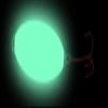 Big Nasty Tackle Super Glow Trout-N-Pout Spoon (1 Pack) (1 3/8 oz, Original Green) view 2